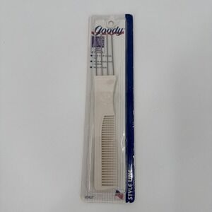 Goody Black Hair Comb & Lift Combo Tool #24627 White